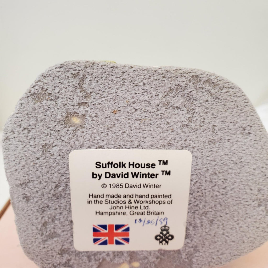 David Winter's Suffolk House &  Crofter's Cottage Figurine