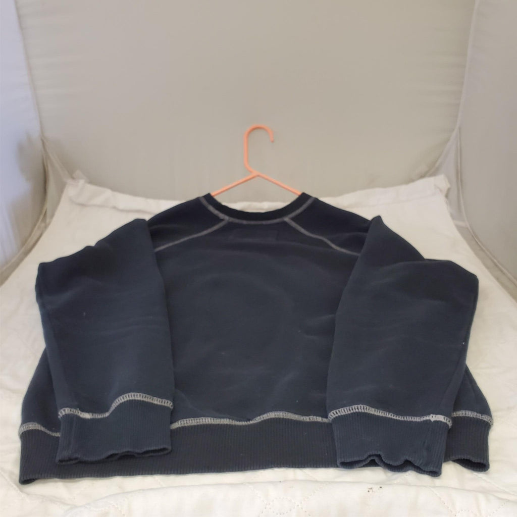 Champ Sports Men's Polo Full Sleeve T-shirt Black Size Small