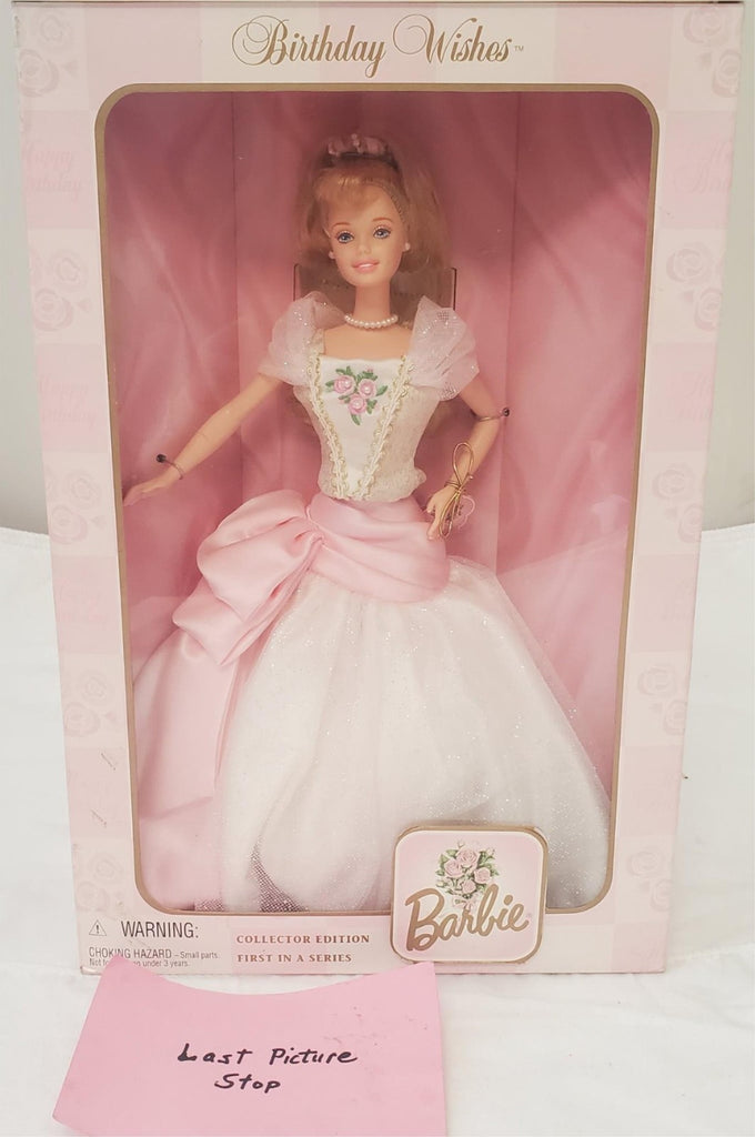 Vintage 1998 Barbie Birthday Wishes Collection Edition 1st In Series Doll 