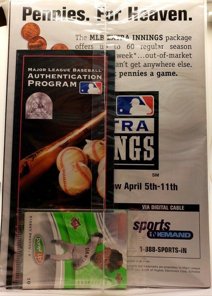 MLB Major League Baseball Opening Day 2006 Program, Sports Illustrated Magazines