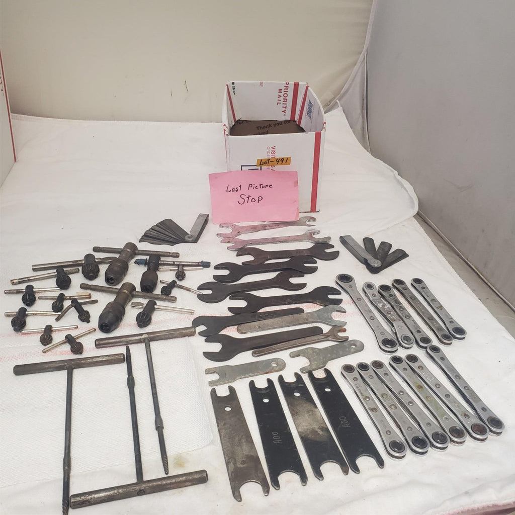 Lot of 46 Heavy Duty Tool Assortment Multi Head Wrenches LOT-491