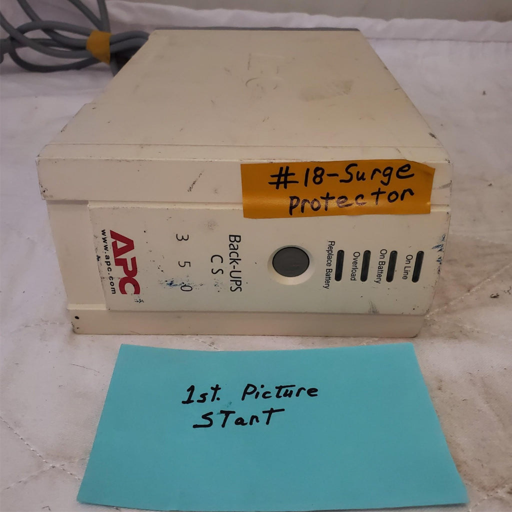 APC Back Up UPS CS 350 120V BK500 BK350  Surge Protected #18