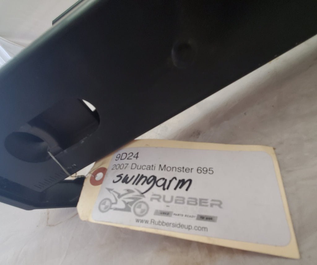 Ducati Monster 2007 OEM 695 Back Suspension Swing Arm Rear Axle 9D24