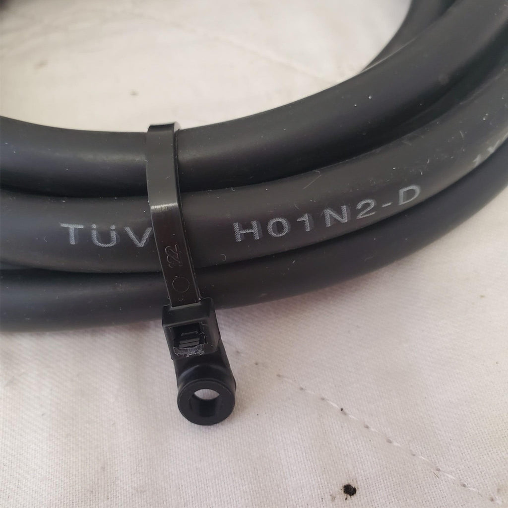 200 Amp Welding Ground Clamp Lead Assembly - Terminal Lug Connector