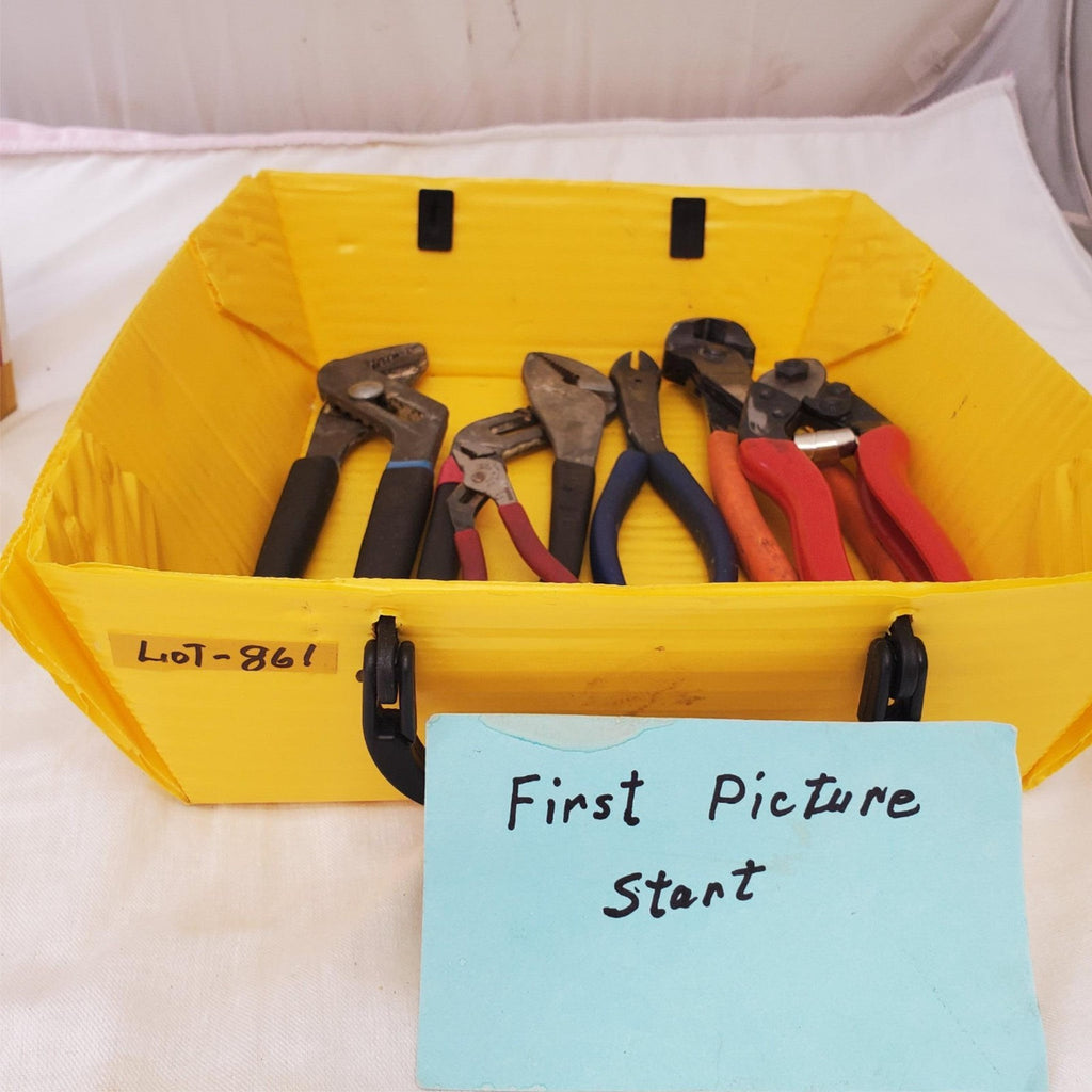 Lot of 6 Assorted Mechanic's Pliers Set LOT-861