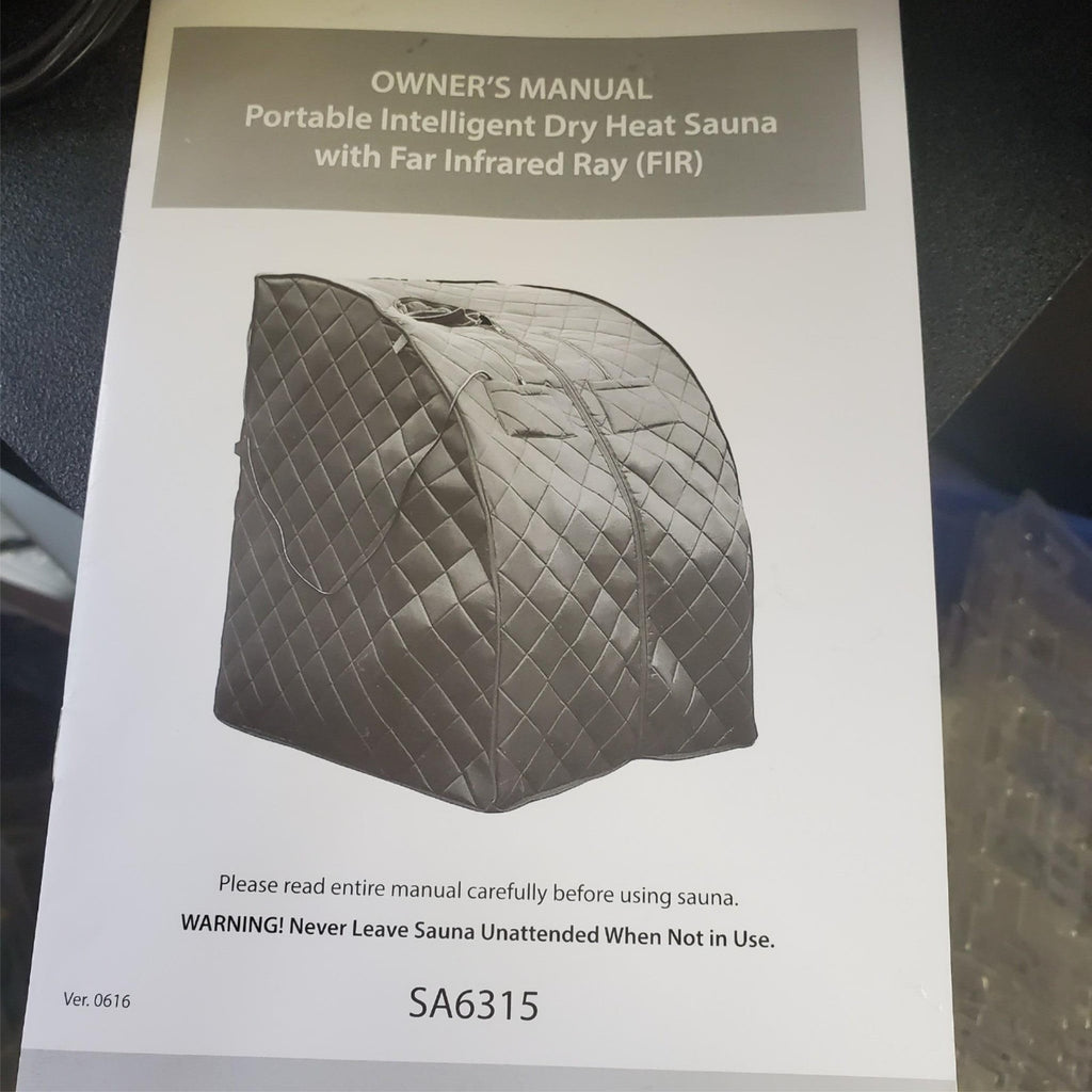 Radiant Saunas BSA6315 Harmony Deluxe Oversized Portable Cabin