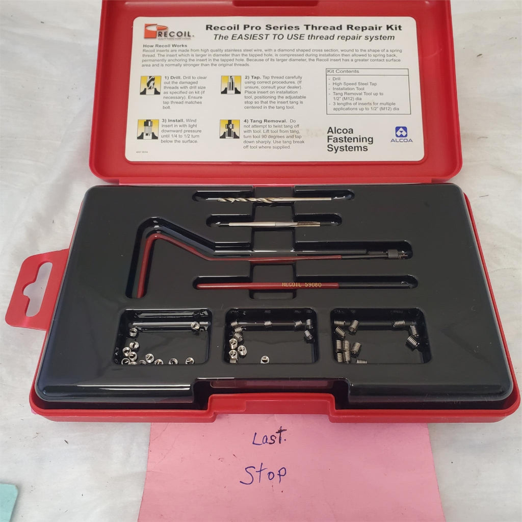 Recoil Quality Thread Insert Systems Pro Series Thread Repair Kit- 33546 #5