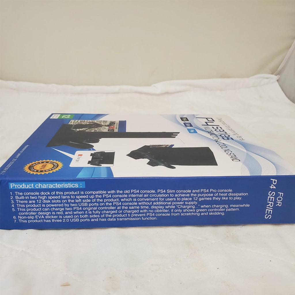 P4 Series Multifunctional Cooling Stand for PS4, PS4 Slim, & PS4 Pro