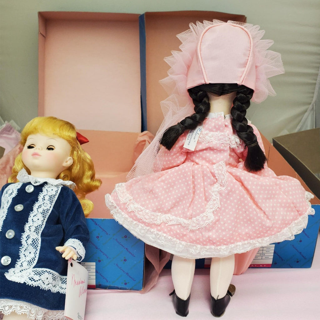 Madame Alexander #1585 Rebecca #1577 Renoir Dolls Set with Box