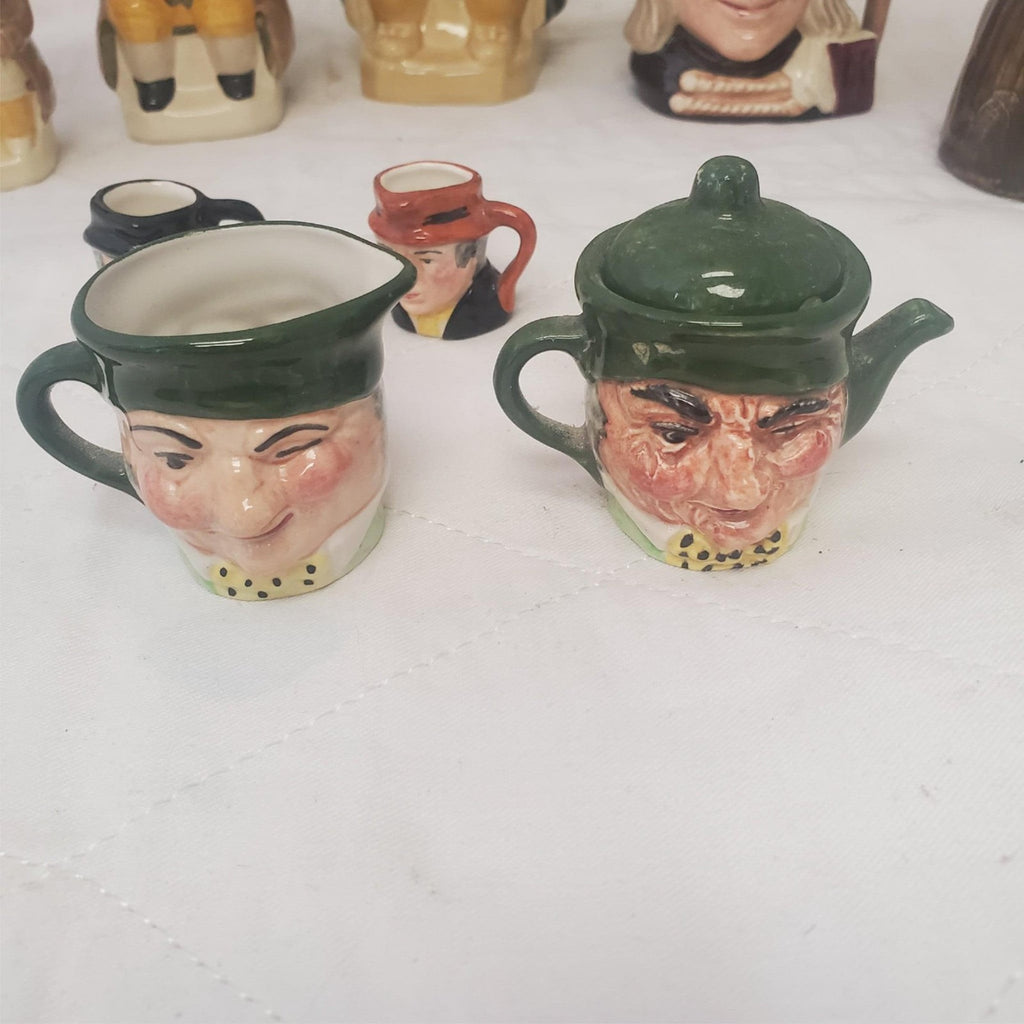 Assorted Toby Jug & Royal Doulton Aramis Three Musketeers Ceramic Cups 