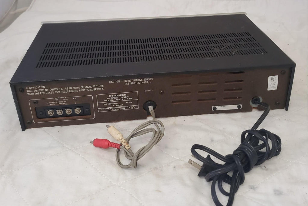 Pioneer TX-410 AM/FM Stereo Tuner