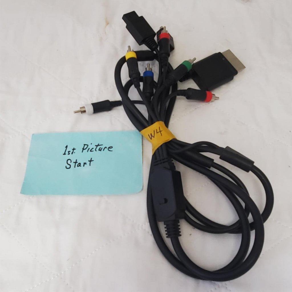 Multi Console/Platform Nintendo Wii PlayStation Xbox Component HD Video Cable W4