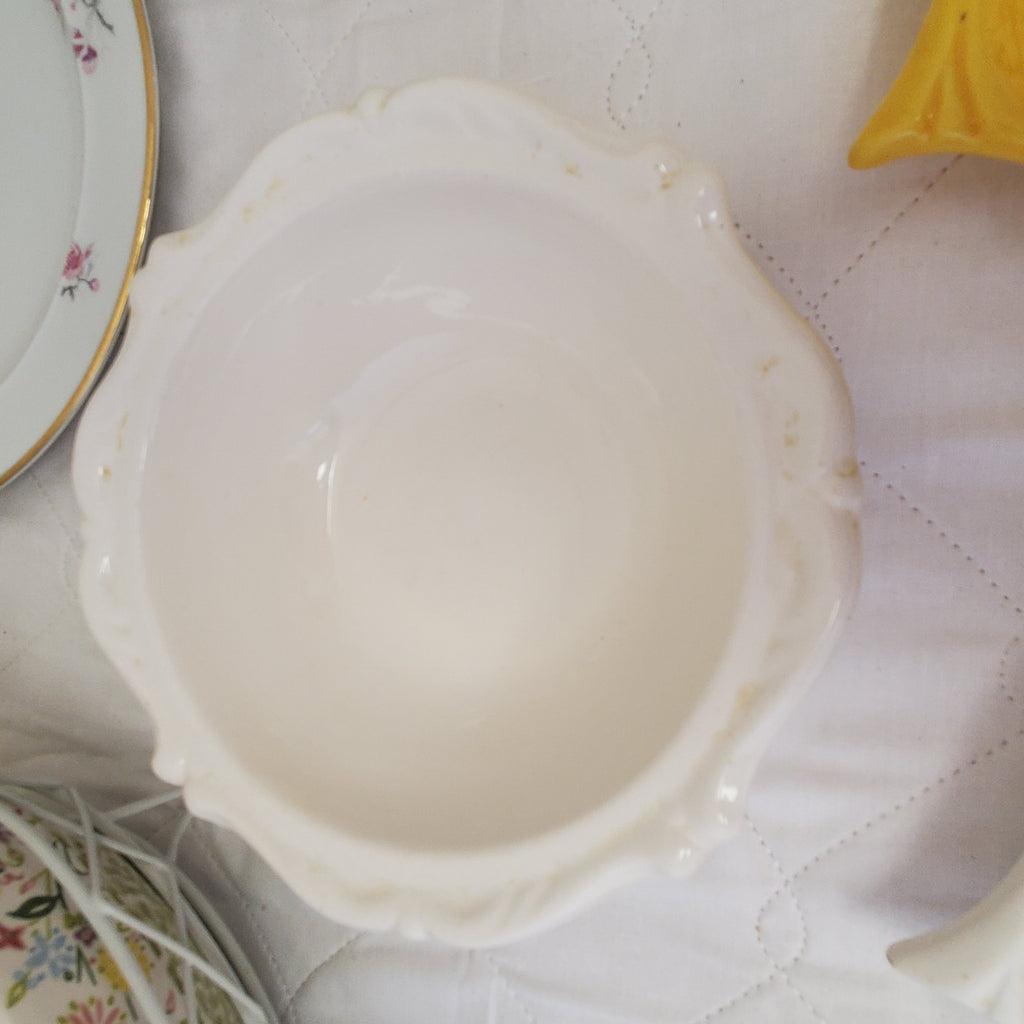 Vintage Porcelain Small Pitcher Dish Bowl Sugar Pot and more