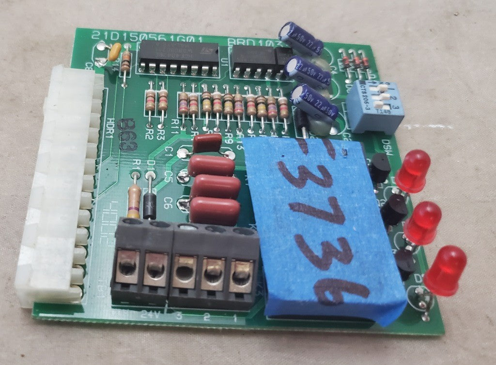 Trane Zettler Zone/Bypass Control Card Zzcardal010 21D150561G01 BRD1033