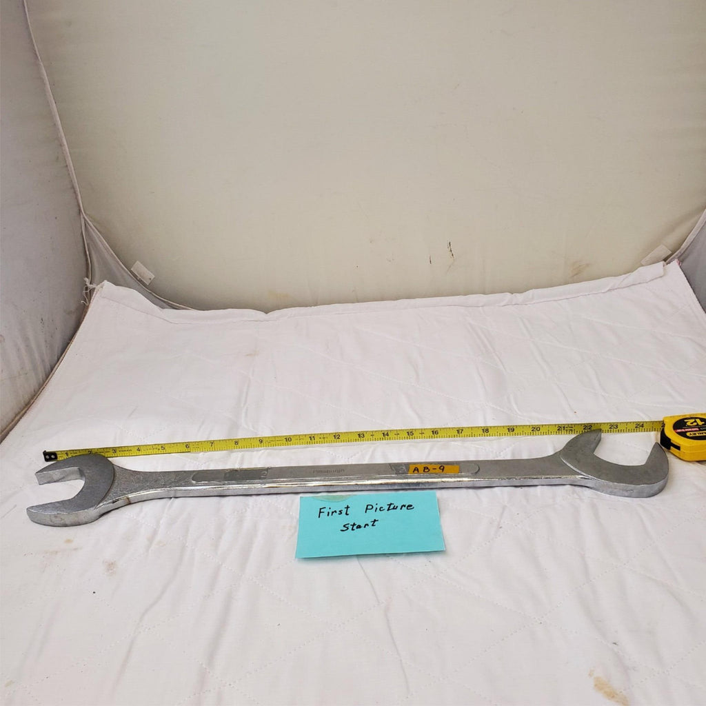 Pittsburgh 2" 24Inch Long Angled Head Open End Wrench AB-9