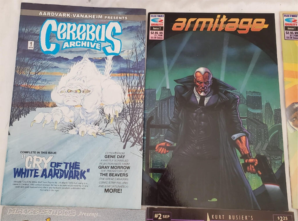Lot of 12 Cerebus Armitage bade Biker Astrocity Marvel & Others Comic Books #6