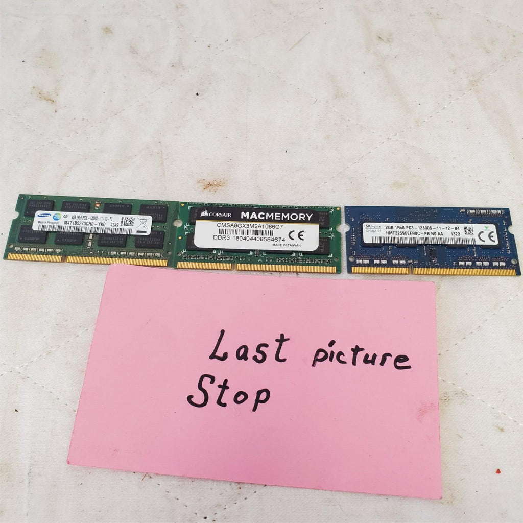 Lot of 3 DDR2/DDR3 Computer Memory (RAM)