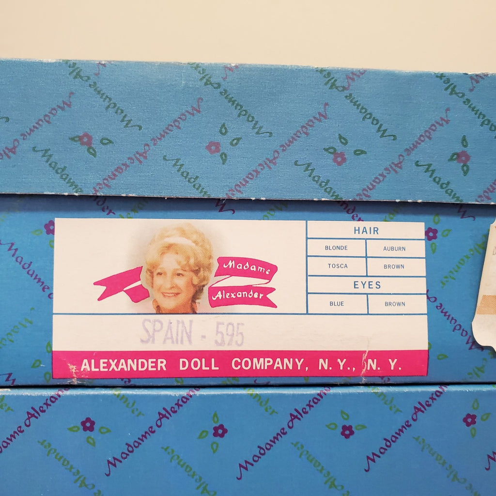 Set Of 5 Madame Alexander Friends From Foreign Lands Collection Dolls