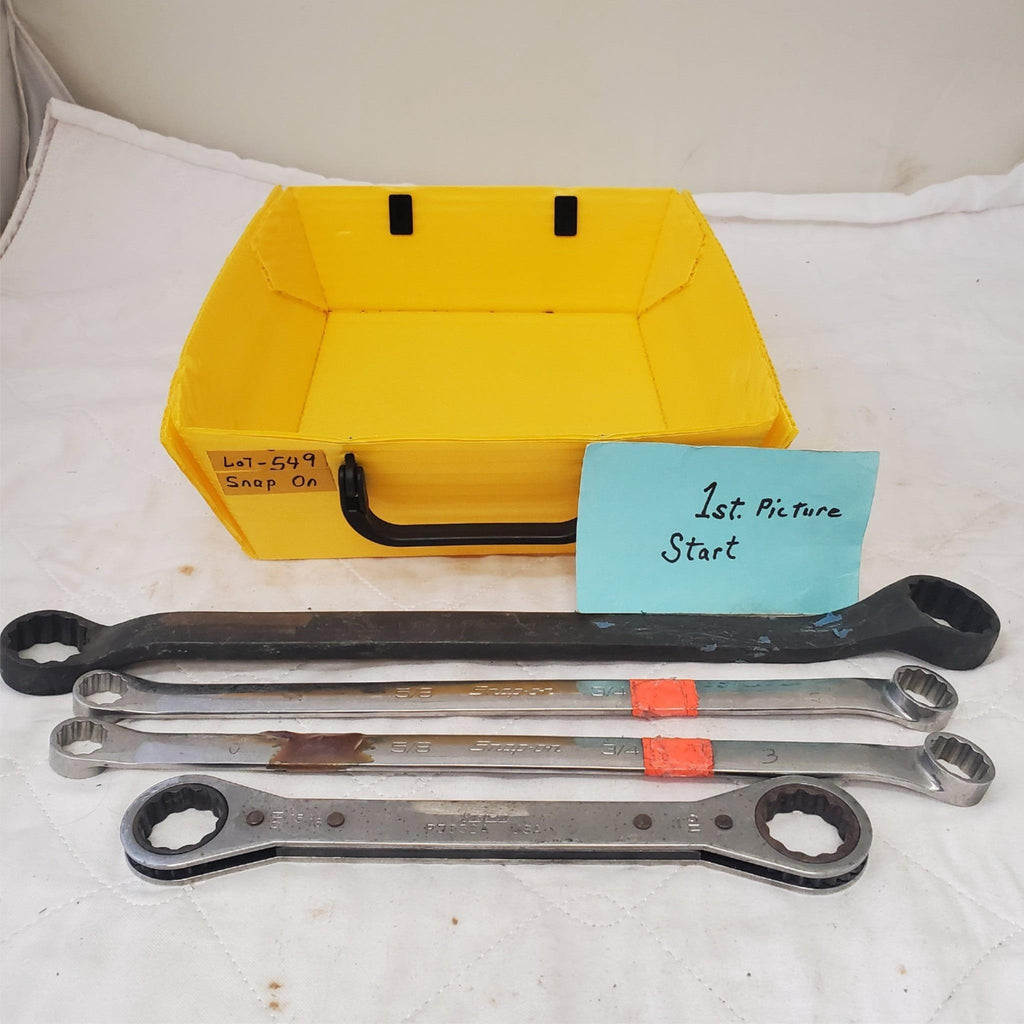 Lot of Assorted Snap-On Offset Ratchet Box-End Wrenches LOT 549