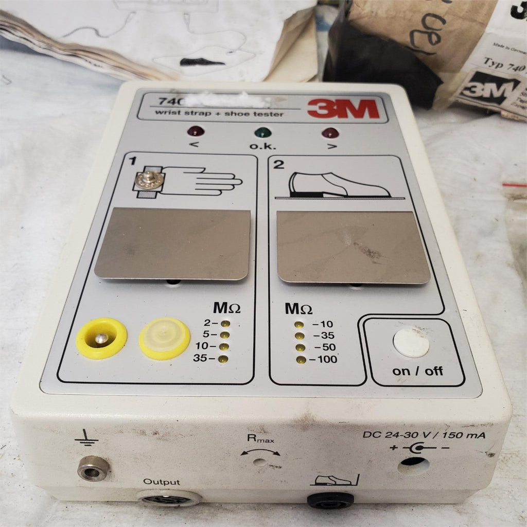 3M 740 LED Combo Wrist Strap and Footwear Tester