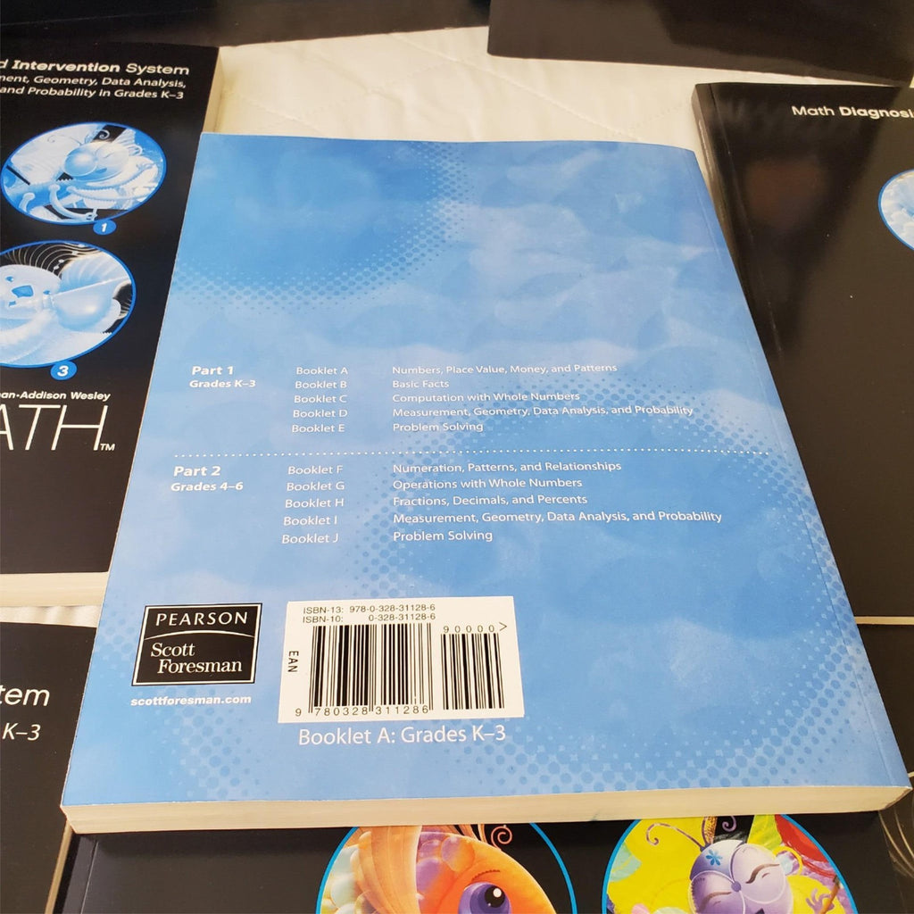 enVisionMath Common Core Math Diagnosis and Intervention System Part 1 Booklets