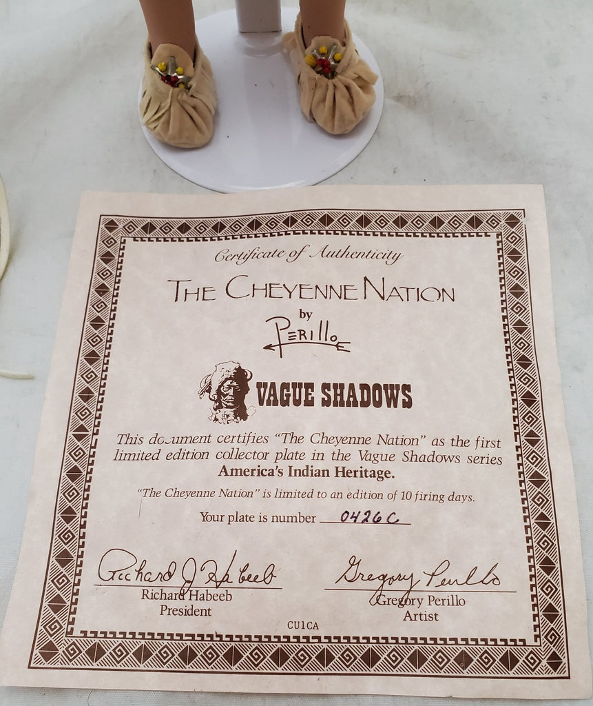 Paradise Galleries Purveyor of the World Finest Porcelain Dolls with Doll Stand