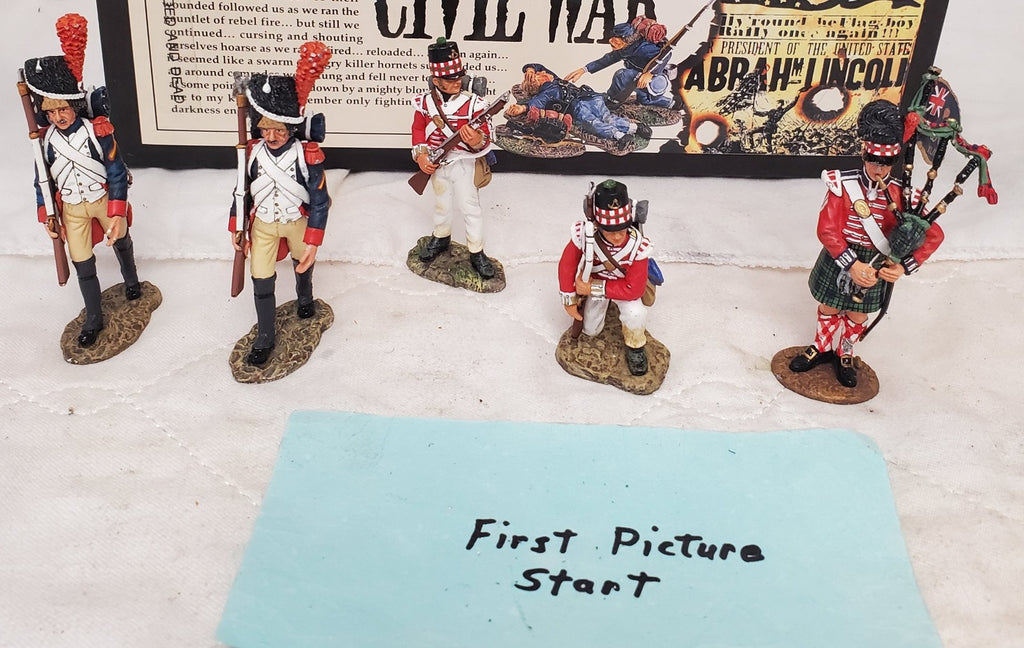 Set of 5 King and Country The Age of Napoleon Figurine