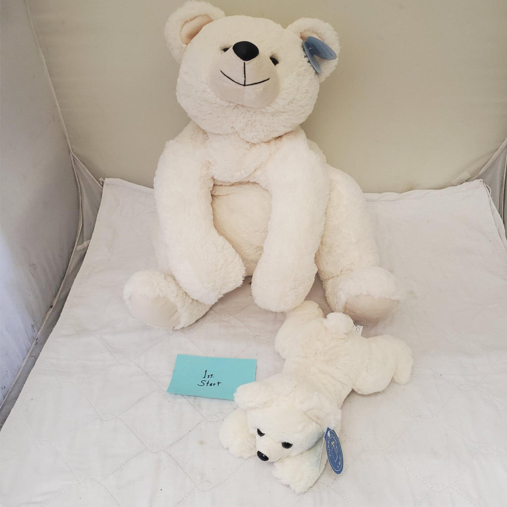 Purr-Fection Mama Butter Cream Bear #1229 Small And Large Combo
