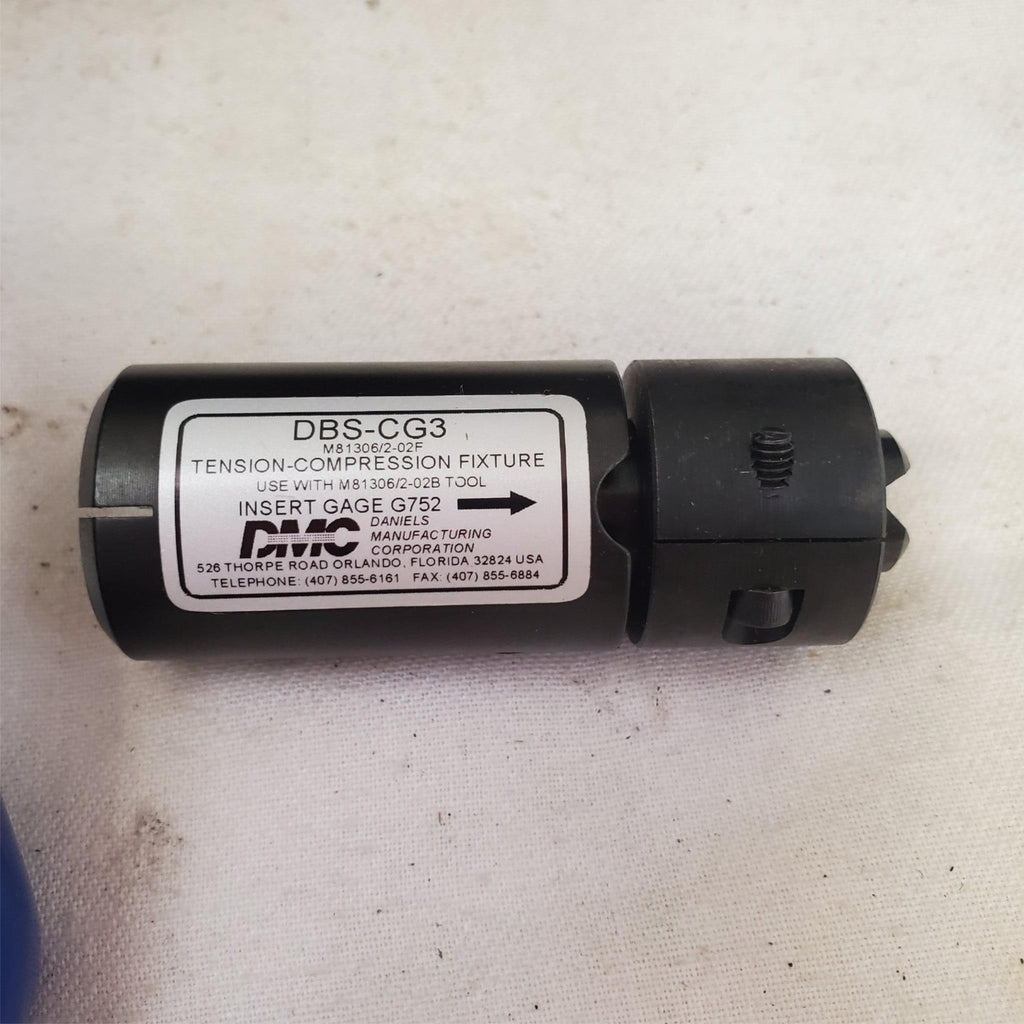 DMC DBS-R05 Roll Over Tool and DBS-CG3 Tension Verification Fixture  LOT-476