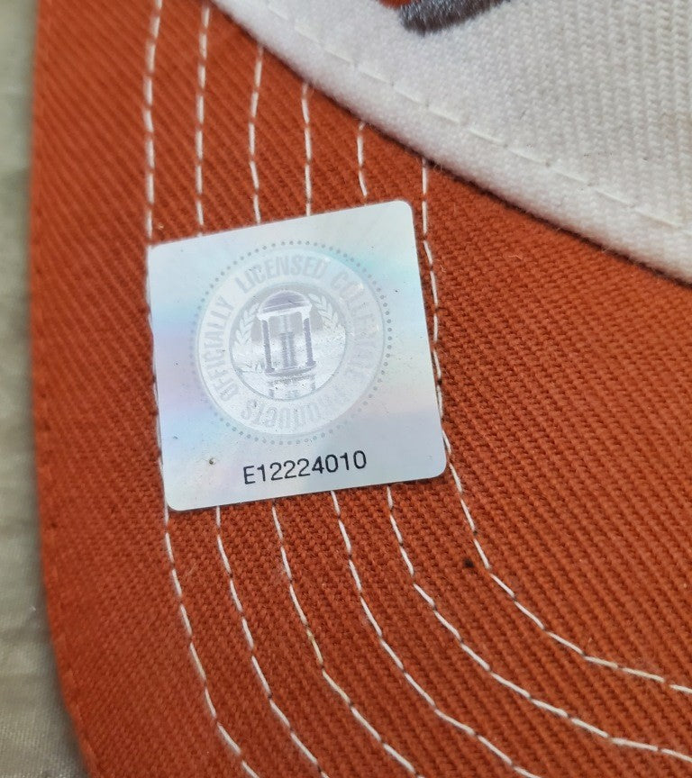 Texas Longhorns Hat Cap Top of the World on Top and Climbing Orange Hat Cap