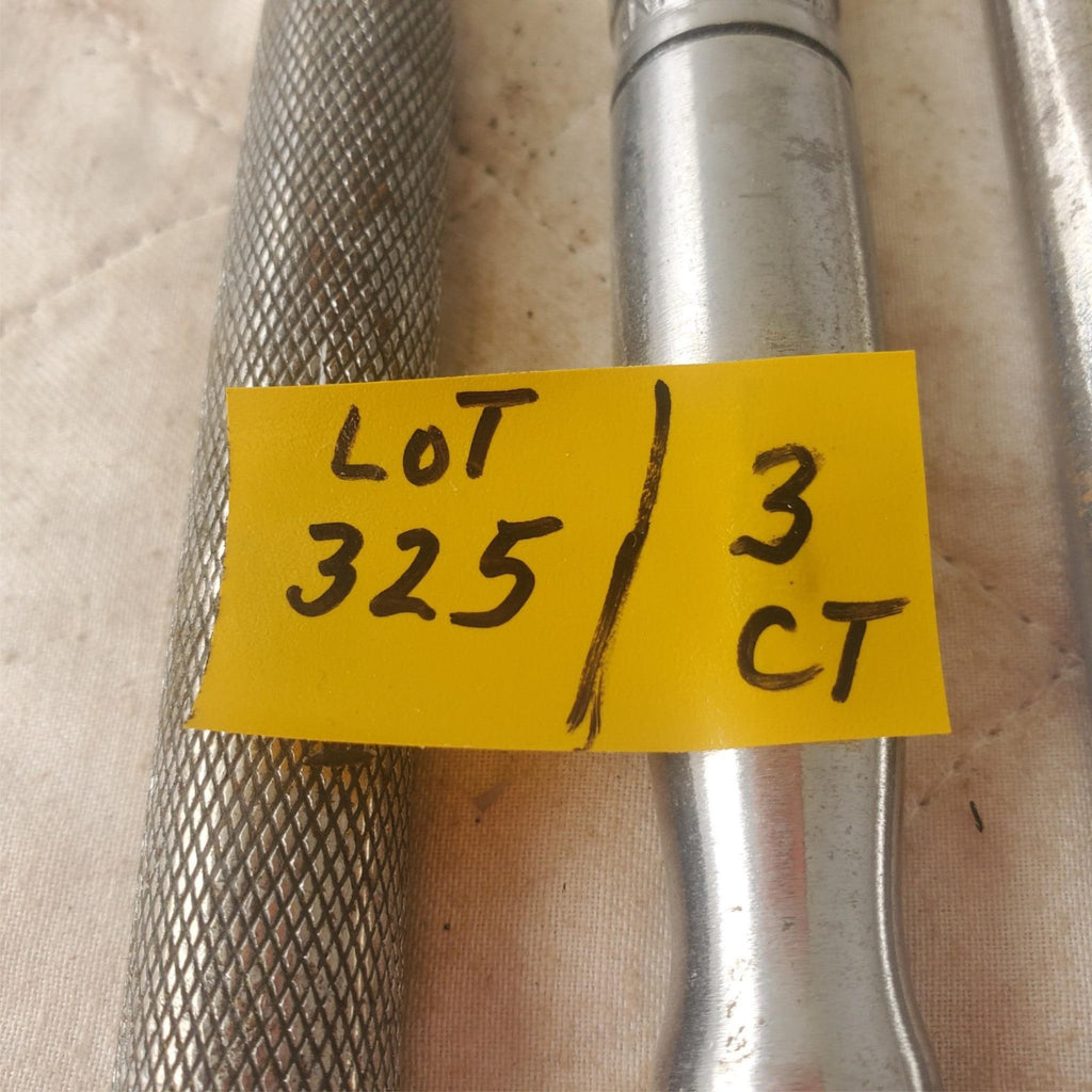 Lot of 3 Snap-On / Proto Drive Flex Head Breaker Bar Extension LOT325