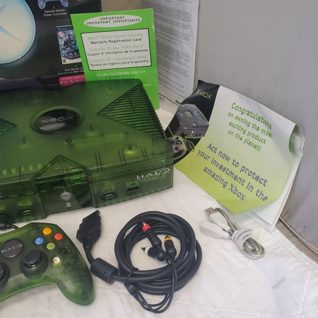 Microsoft Halo Combat Evolved Special Edition Xbox Video Game System Console
