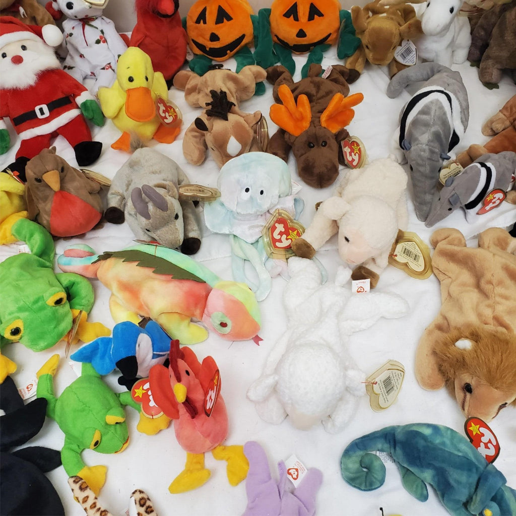 Huge Lot of Assorted TY Beanie Babies Plush Toys #2