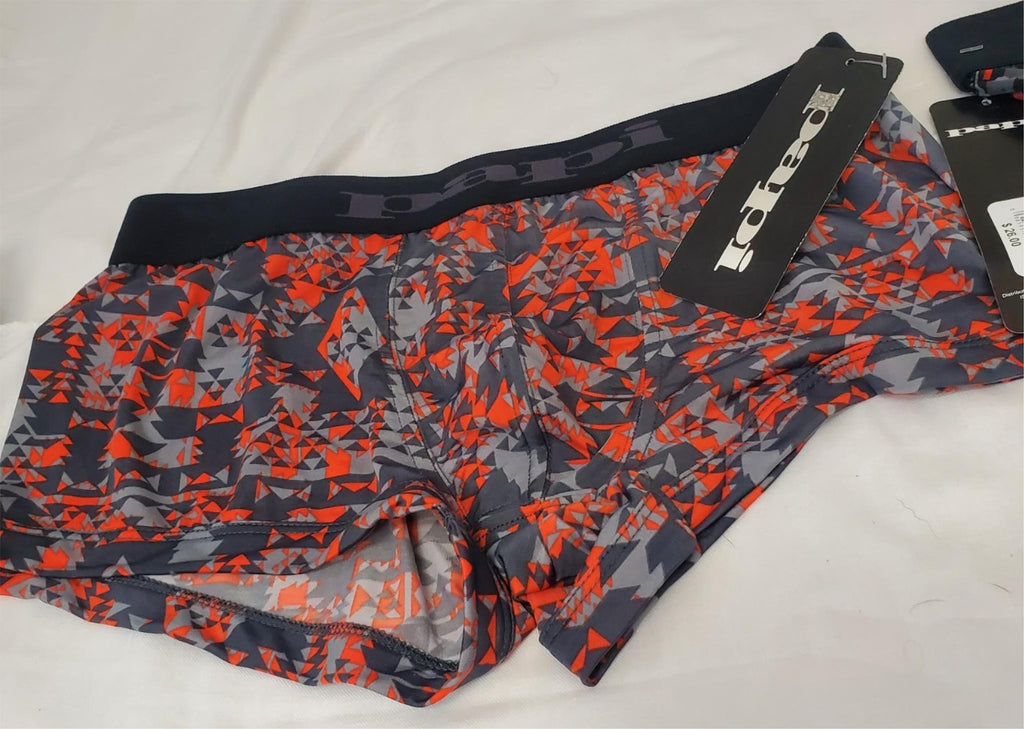 Pack of 2 Papi Men's Brazilian Camo Modern Stretch Trunks Size S 28-30