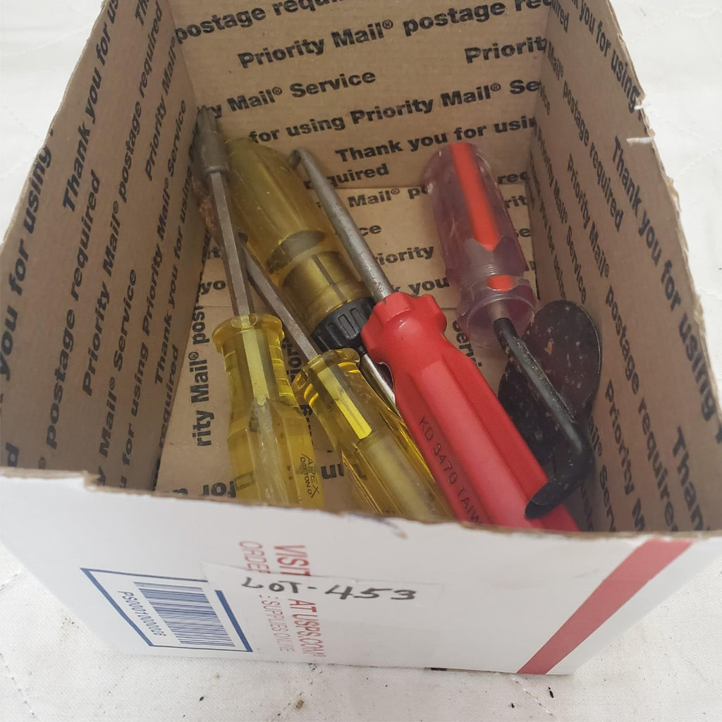 Lot of 5 Assorted Screwdriver and Pick Tool Set LOT-453