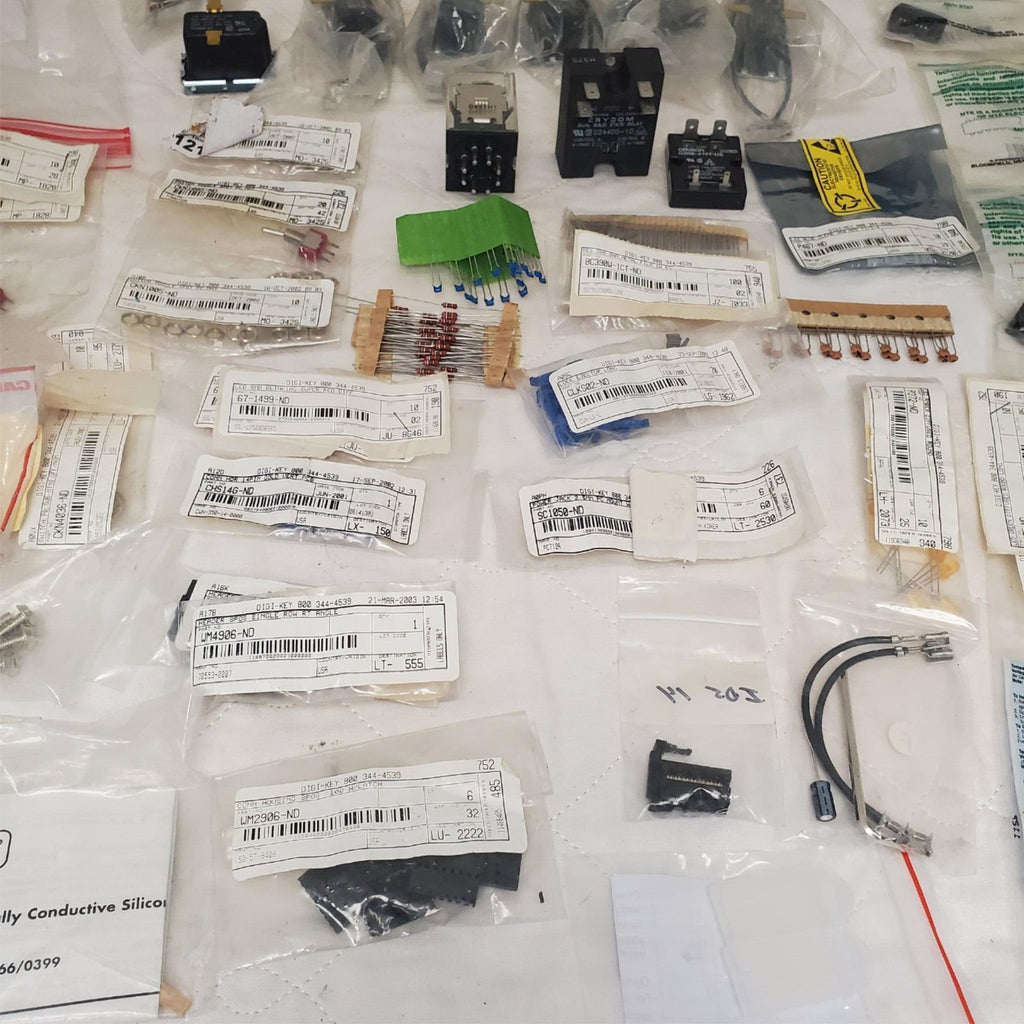 Large Lot of Omron Omega Switches Relays Electronics Parts