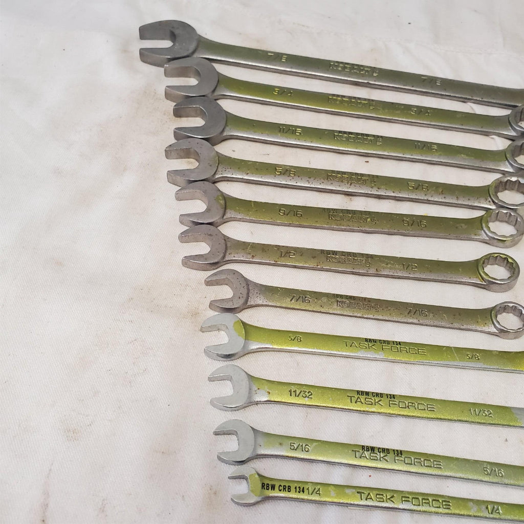 Lot of Assorted Combination Wrench Set Hand Tool LOT 471