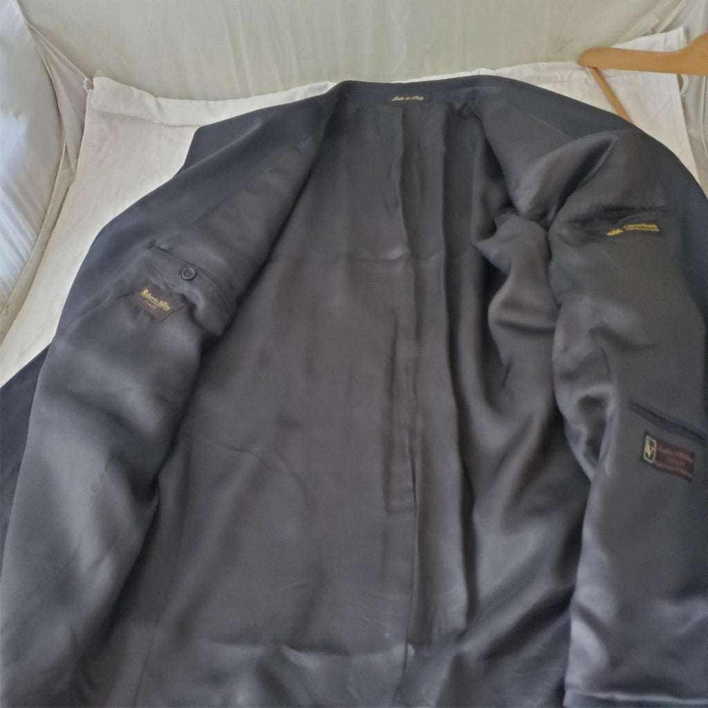 Roberto Cavalli Gray Woolen Blazer Sport Coat Size 44R