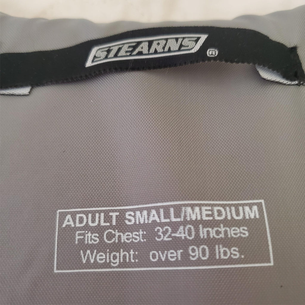 Stearns Watersports Life Jacket Catalog 6601 Type 3 PFD Adult S/M 32-40 Inches 4