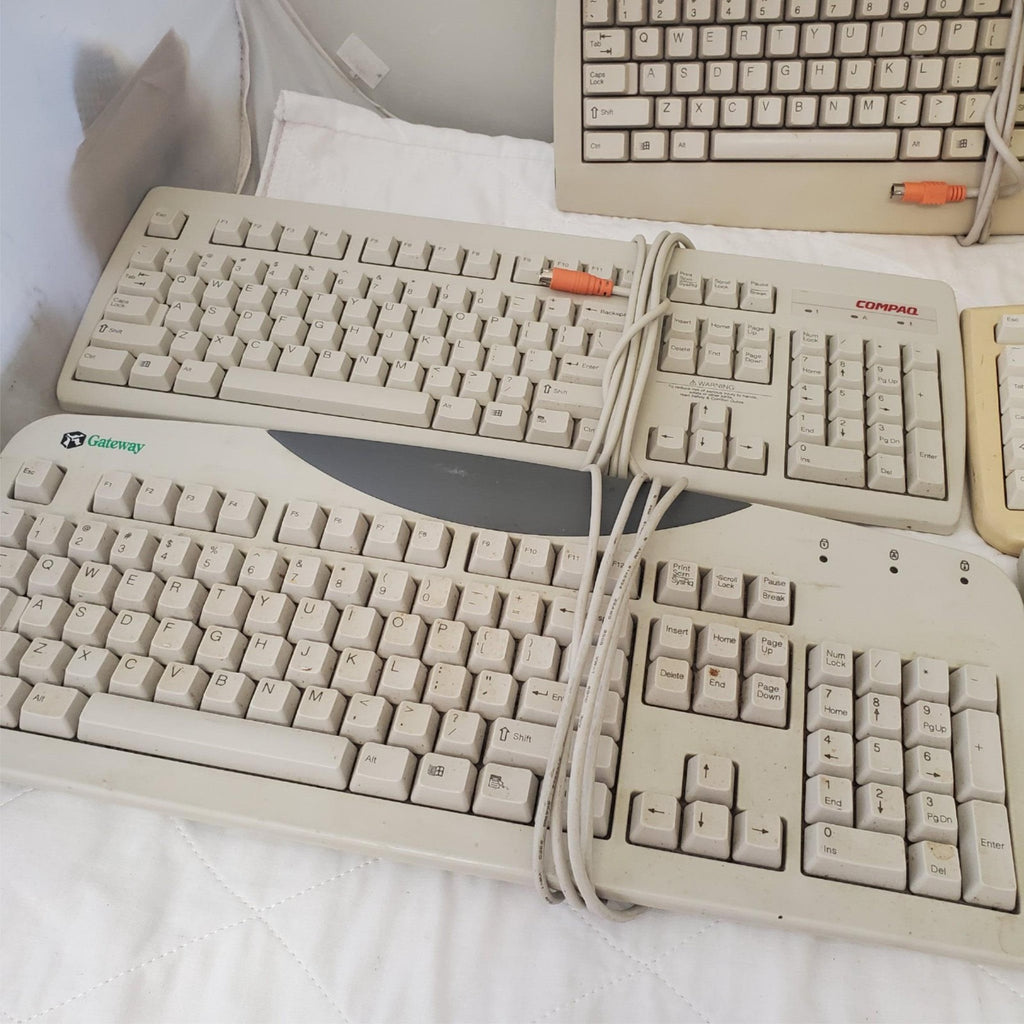 Lot of 5 Assorted Brands PC Keyboards