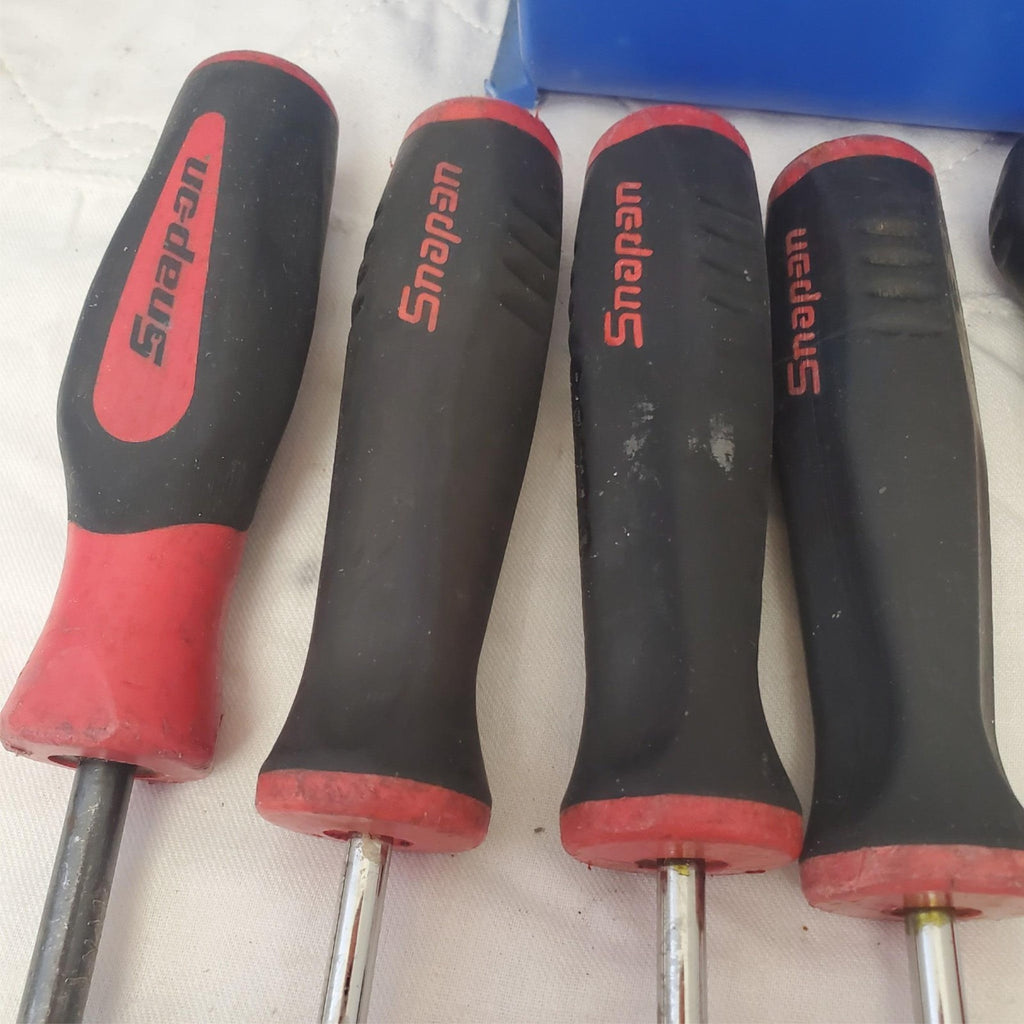 Lot of 7 Snap On Pick Set Stubby Screwdriver Preset Torque Screwdrive LOT-70