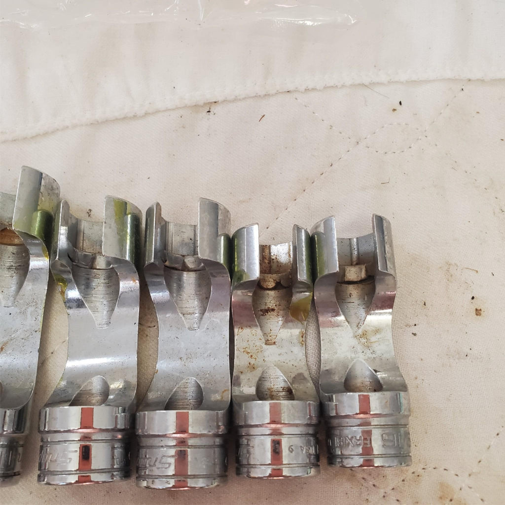 Lot of 12 Snap-On Flare Nut Socket Set LOT-841