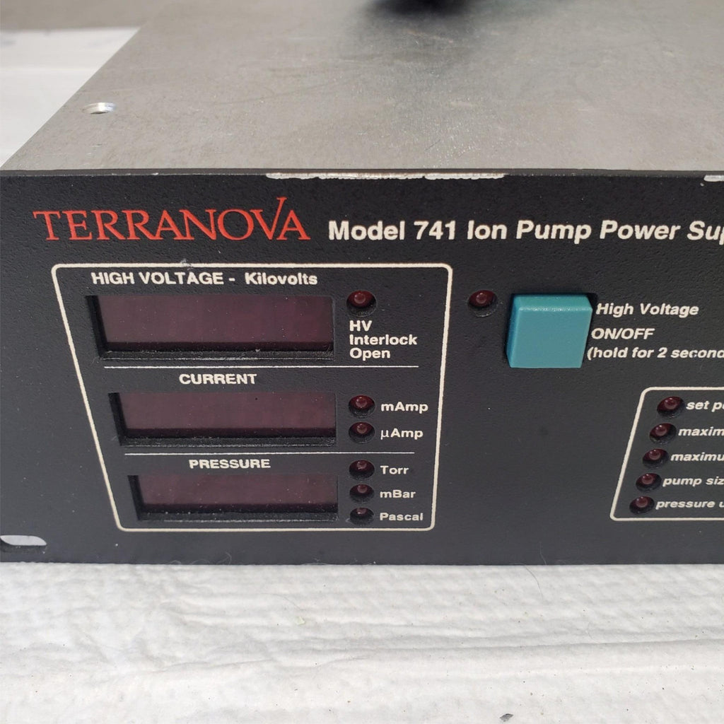 Terra Nova Ion Pump Power Supply Model #741