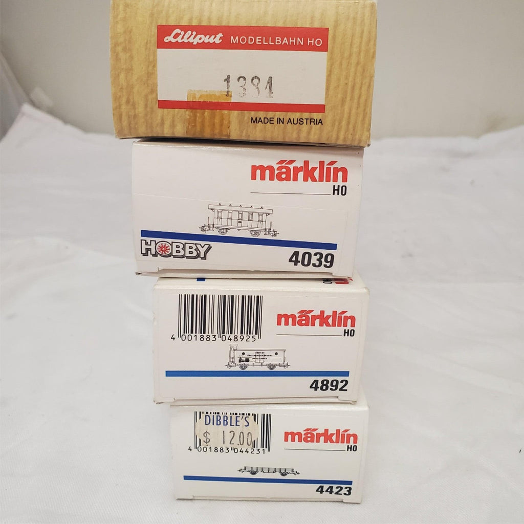 Lot of 4 Liliput & marklin HO Scale Gauge