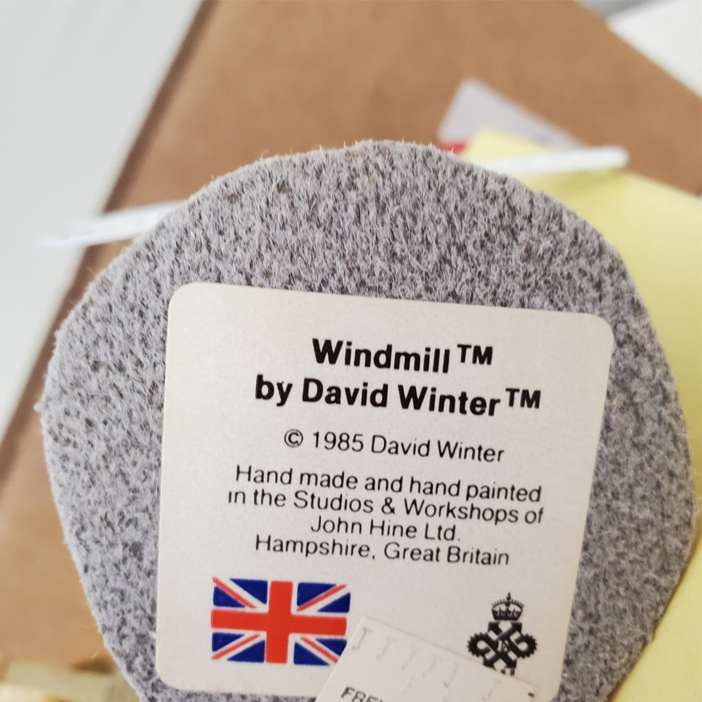 David Winter's The Windmill & Yeomans Farm House Handmade & Hand Painted