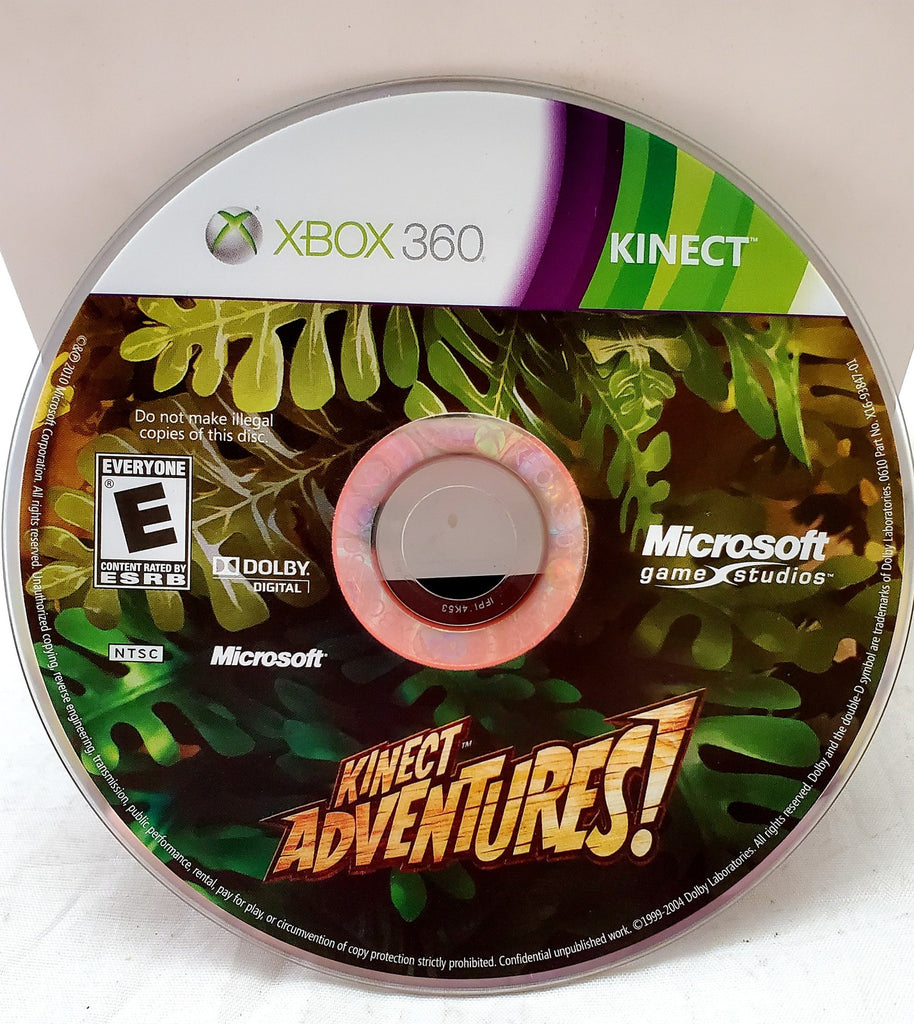 Kinect Adventures! Microsoft Xbox 360 Video Game Disc Only