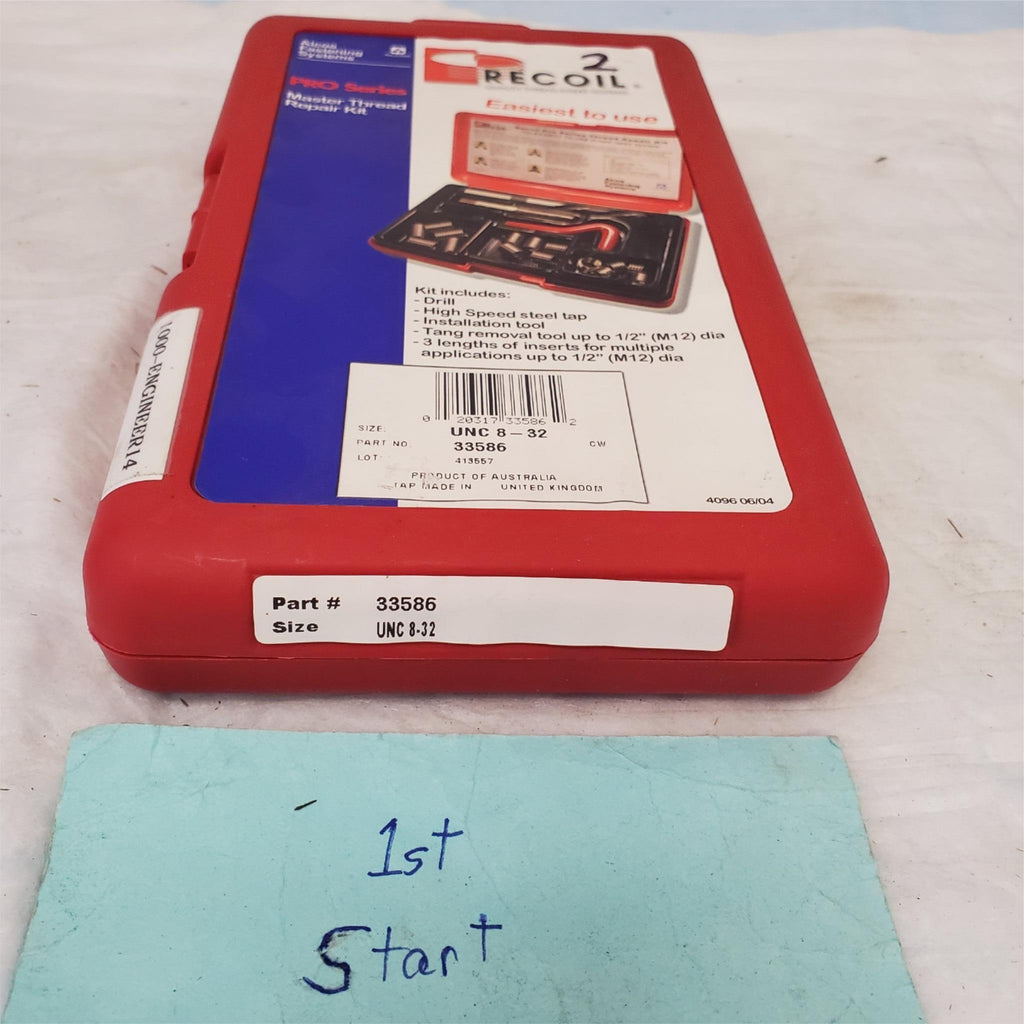 Recoil Quality Thread Insert Systems Pro Series Thread Repair Kit #2