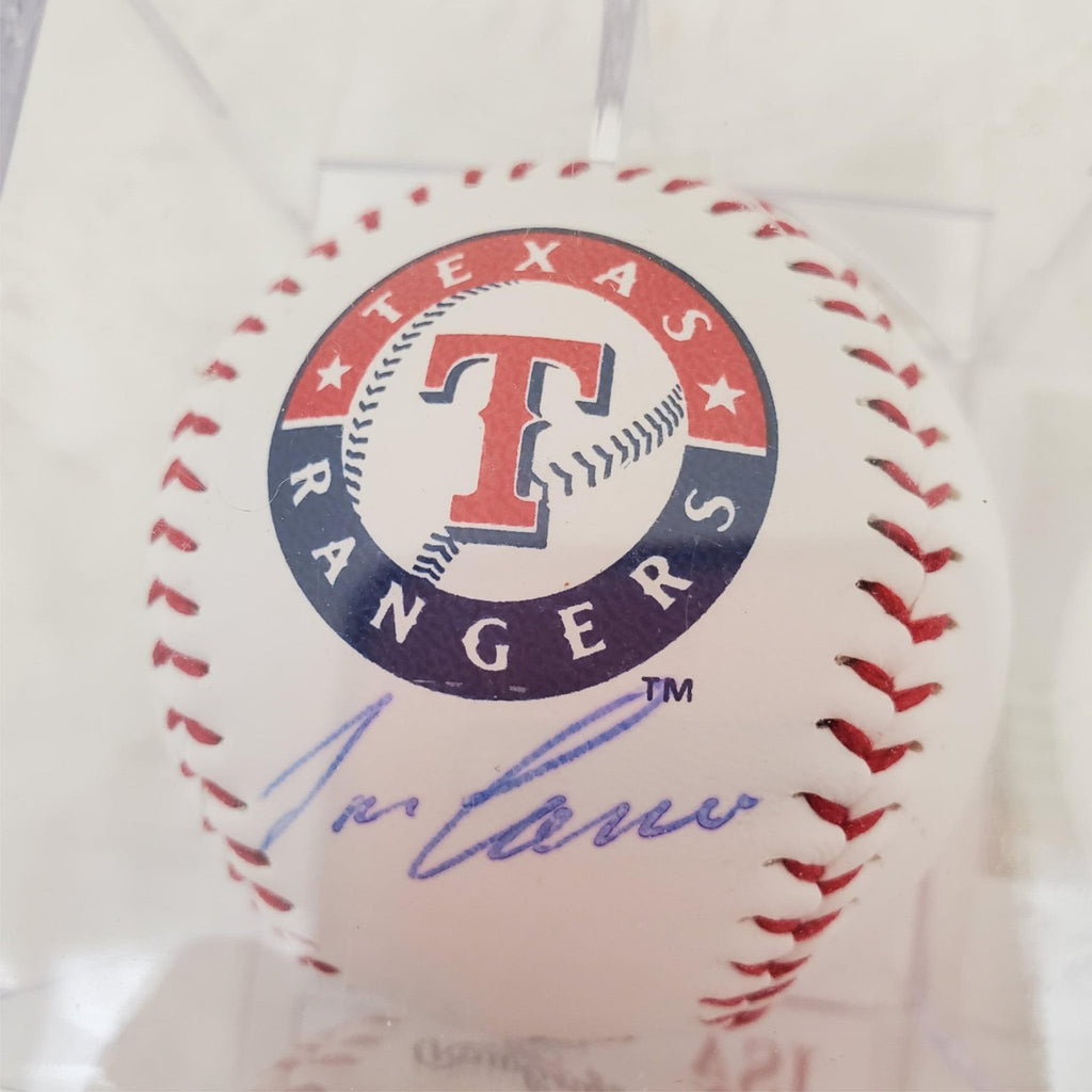 Jose Canseco Autographed Official Major League Baseball with Display Case
