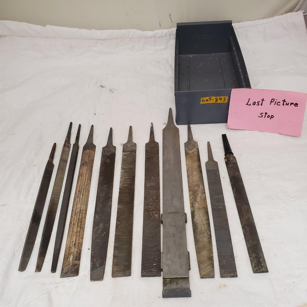Lot Of 11 Assorted Metal Wood Hand Files LOT-893