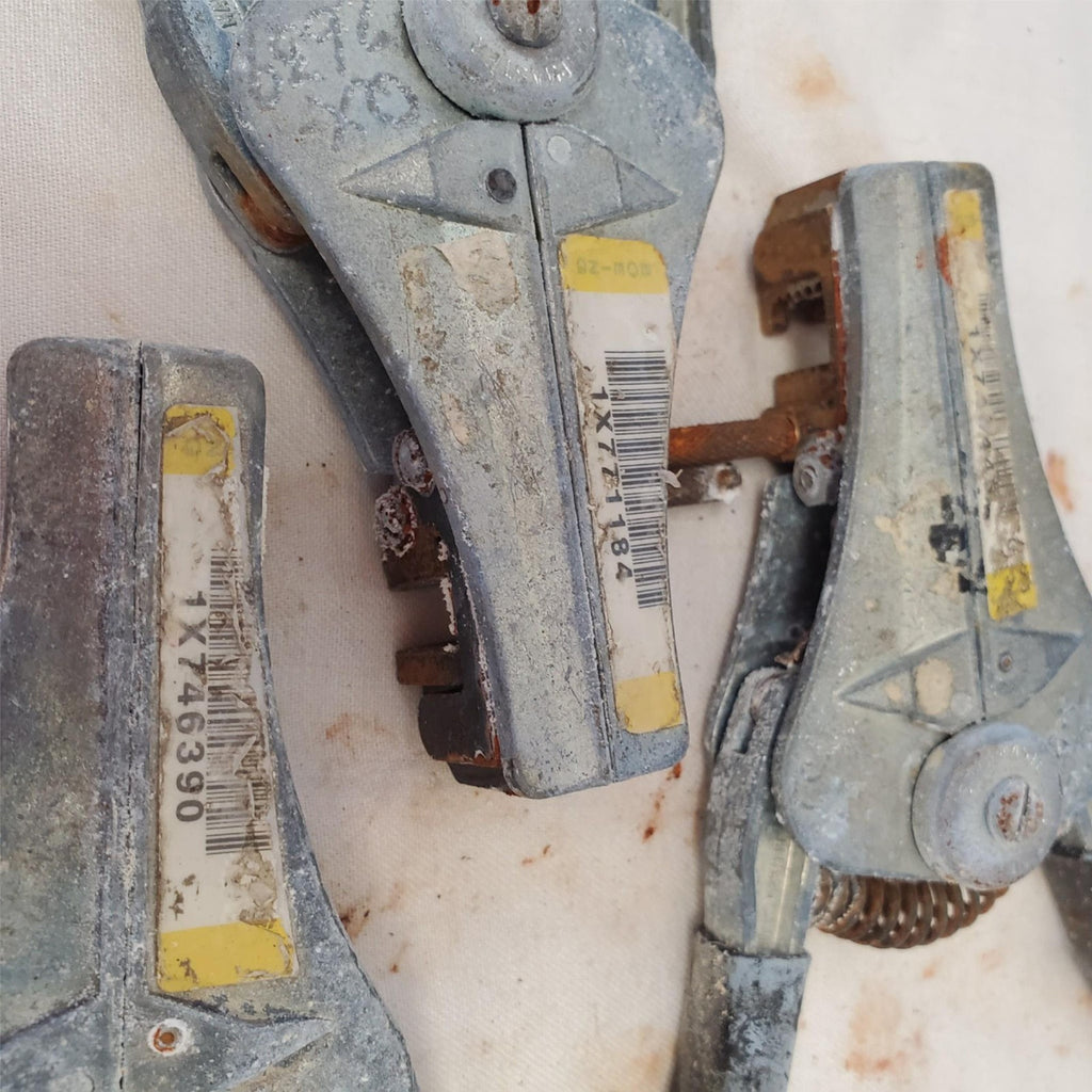 Lot of 3 Electrical Wire Stripper Spring-Loaded Tool LOT-418